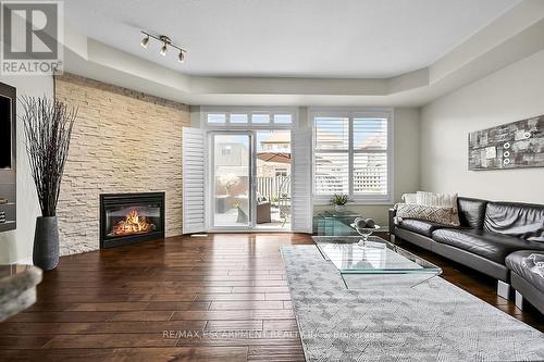 78 Fall Fair Way, Hamilton, ON - Indoor Photo Showing Living Room With Fireplace