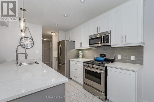 230 Moorlands Crescent, Kitchener, ON - Indoor Photo Showing Kitchen With Stainless Steel Kitchen With Double Sink