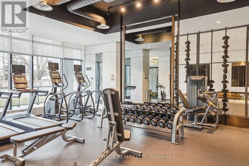 1614 - 1480 Bayly Street, Pickering, ON - Indoor Photo Showing Gym Room