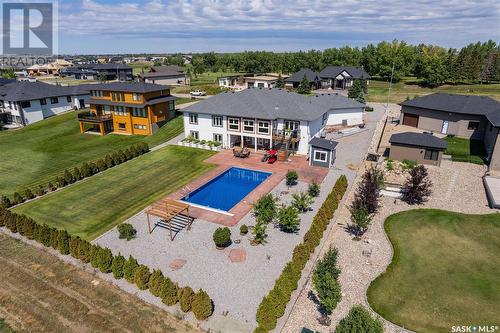 426 Greenbryre Lane, Greenbryre, SK - Outdoor With In Ground Pool With View