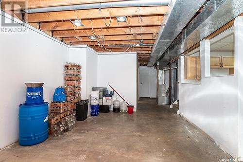 Slaferek Acreage, Vanscoy Rm No. 345, SK - Indoor Photo Showing Basement