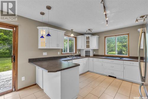 3750 Strathcona Avenue, Furdale, SK - Indoor Photo Showing Kitchen With Double Sink