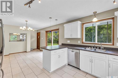 3750 Strathcona Avenue, Furdale, SK - Indoor Photo Showing Kitchen With Double Sink