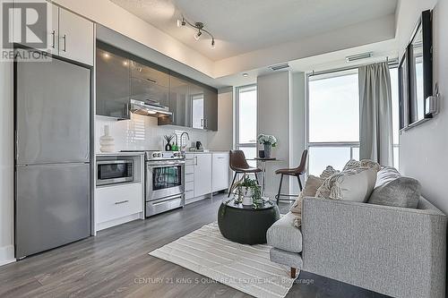 715 - 188 Fairview Mall Drive, Toronto, ON - Indoor Photo Showing Kitchen With Stainless Steel Kitchen