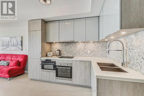 614 - 15 Queens Quay E, Toronto, ON - Indoor Photo Showing Kitchen With Double Sink