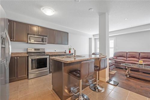 33 Charleswood Crescent, Hamilton, ON - Indoor Photo Showing Kitchen With Stainless Steel Kitchen With Double Sink