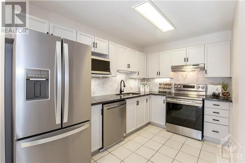 Kitchen With Granite Countertop & SS Appliances - 1 Furlong Crescent, Ottawa, ON - Indoor Photo Showing Kitchen With Upgraded Kitchen