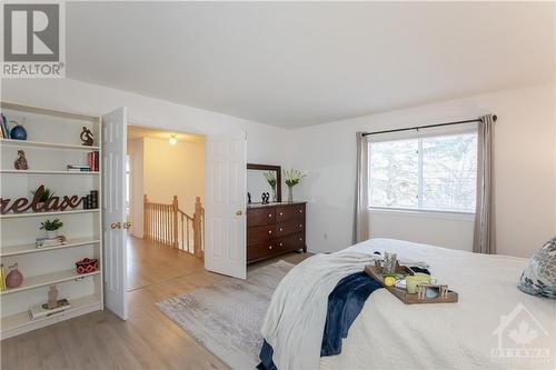 Primary Bedroom, Walking Closet & Ensuite - 1 Furlong Crescent, Ottawa, ON - Indoor Photo Showing Bedroom