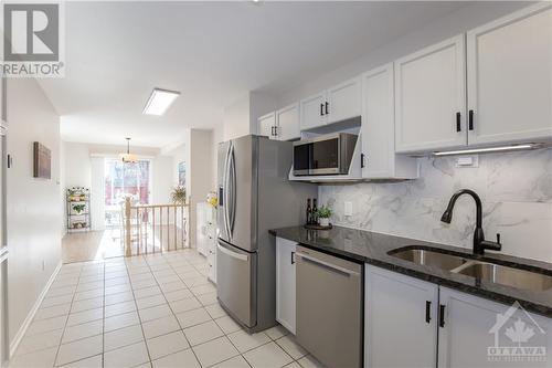 Kitchen & Eating Area - 1 Furlong Crescent, Ottawa, ON - Indoor Photo Showing Kitchen With Double Sink With Upgraded Kitchen