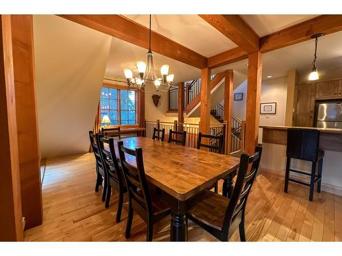 6 - 1595 Whitetooth Trail, Golden, BC - Indoor Photo Showing Dining Room