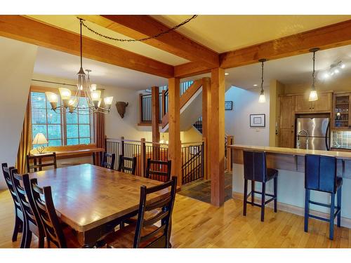 6 - 1595 Whitetooth Trail, Golden, BC - Indoor Photo Showing Dining Room