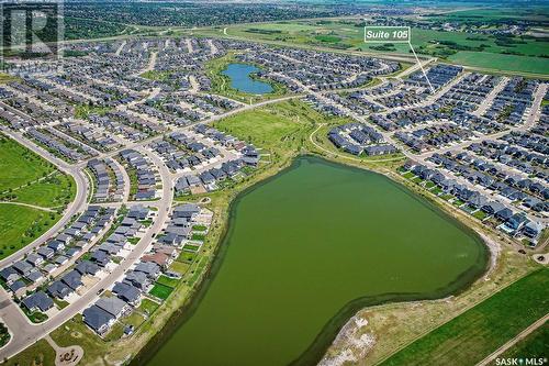 105 275 Pringle Lane, Saskatoon, SK -  With Body Of Water With View