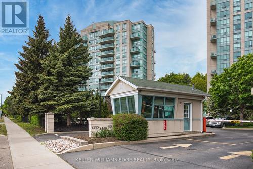 802 - 2585 Erin Centre Boulevard E, Mississauga, ON - Outdoor With Balcony With Facade