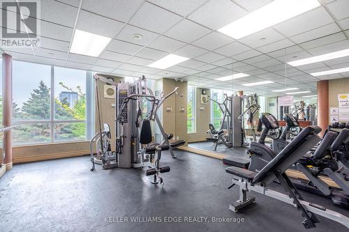 802 - 2585 Erin Centre Boulevard E, Mississauga, ON - Indoor Photo Showing Gym Room