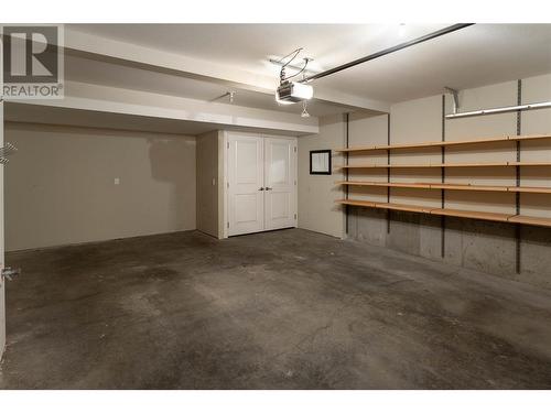 600 Boynton Place Unit# 75 Lot# 18, Kelowna, BC - Indoor Photo Showing Garage