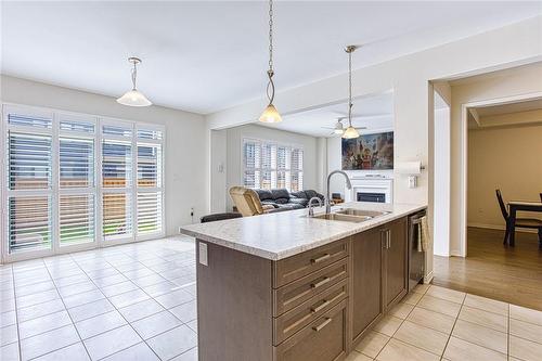 20 Lise Lane, Caledonia, ON - Indoor Photo Showing Kitchen With Double Sink