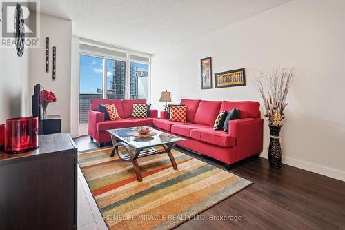 2506 - 361 Front Street W, Toronto, ON - Indoor Photo Showing Living Room