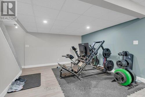 1365 Frankford Road, Quinte West, ON - Indoor Photo Showing Gym Room