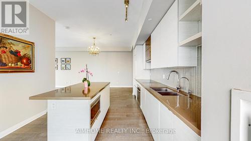 Ph3901 - 59 Annie Craig Drive, Toronto (Mimico), ON - Indoor Photo Showing Kitchen With Double Sink