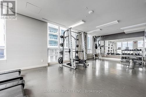 3901 - 59 Annie Craig Drive, Toronto, ON - Indoor Photo Showing Gym Room