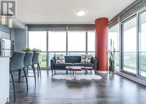 2202 - 33 Singer Court, Toronto, ON - Indoor Photo Showing Living Room