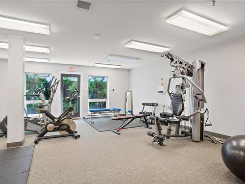 305-555 Franklyn St, Nanaimo, BC - Indoor Photo Showing Gym Room