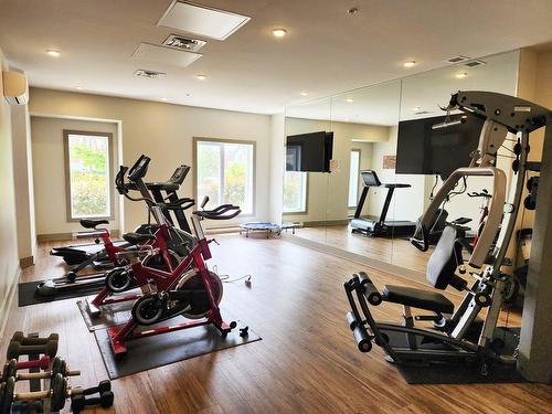 Exercise room - 308-8255 Boul. Leduc, Brossard, QC - Indoor Photo Showing Gym Room