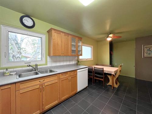 521 Hodder Avenue, Thunder Bay, ON - Indoor Photo Showing Kitchen With Double Sink