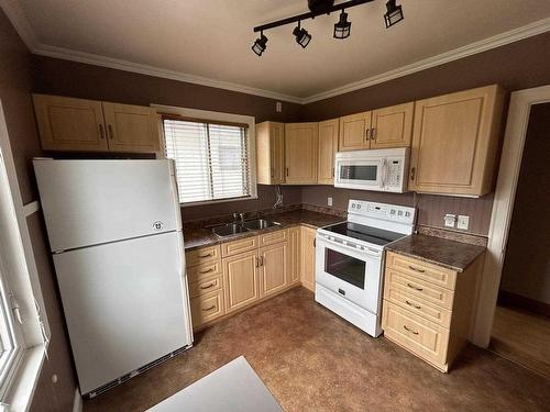 1410 Arthur Street E, Thunder Bay, ON - Indoor Photo Showing Kitchen With Double Sink