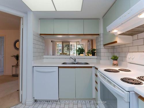 214-1200 Don Mills Rd, Toronto, ON - Indoor Photo Showing Kitchen With Double Sink