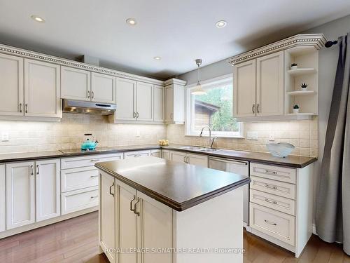 81 Garden Ave, Richmond Hill, ON - Indoor Photo Showing Kitchen With Double Sink