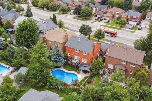 4450 Glen Erin Dr, Mississauga, ON - Outdoor With In Ground Pool With Deck Patio Veranda With View
