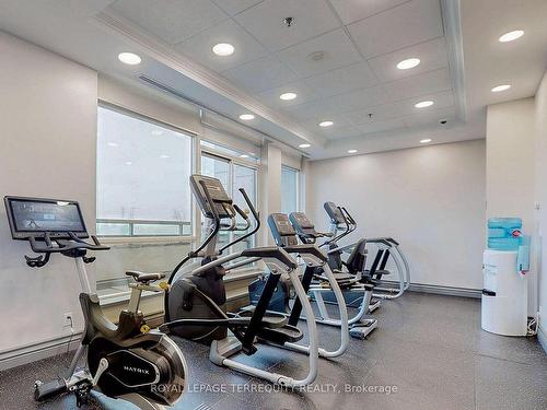 2202-335 Rathburn Rd W, Mississauga, ON - Indoor Photo Showing Gym Room