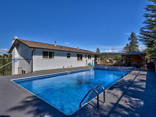 1399 Todd Road, Kamloops, BC - Outdoor With In Ground Pool With Backyard With Exterior