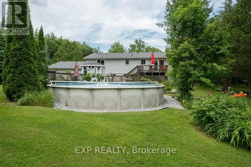 3526 Harmony Road, Belleville, ON - Outdoor With Above Ground Pool With Backyard With Exterior