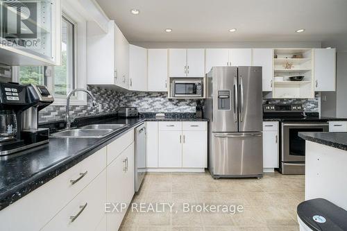 3526 Harmony Road, Belleville, ON - Indoor Photo Showing Kitchen With Double Sink