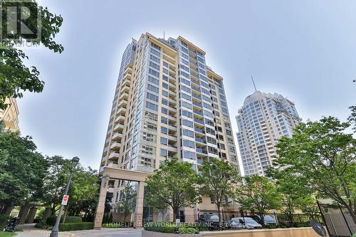 305 - 8 Rean Drive, Toronto, ON - Outdoor With Balcony With Facade