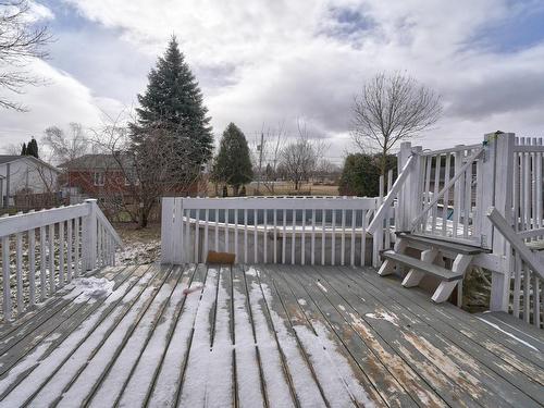 Backyard - 12 Rue Gabriel, Châteauguay, QC - Outdoor With Deck Patio Veranda