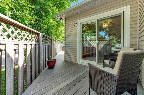 227 Silverbirch Boulevard, Mount Hope, ON - Outdoor With Deck Patio Veranda With Exterior