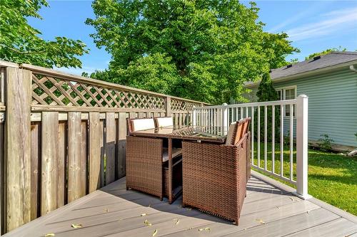 227 Silverbirch Boulevard, Mount Hope, ON - Outdoor With Deck Patio Veranda With Exterior