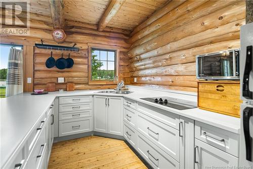 68 Fairwest Shore Road, Shediac River, NB - Indoor Photo Showing Kitchen With Double Sink