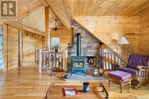 68 Fairwest Shore Road, Shediac River, NB - Indoor With Fireplace