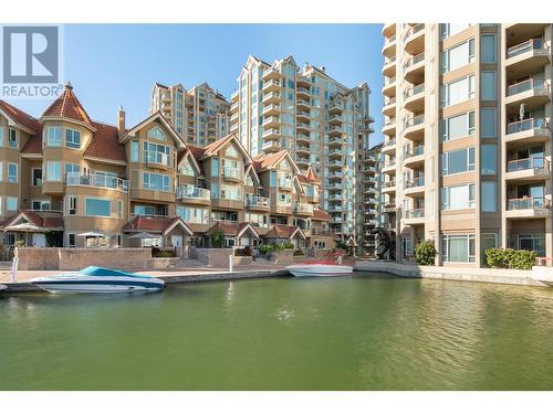 1152 Sunset Drive Unit# 405, Kelowna, BC - Outdoor With Body Of Water With Balcony With Facade