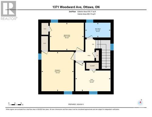 2nd Level Floorplan - 1371 Woodward Avenue, Ottawa, ON - Other