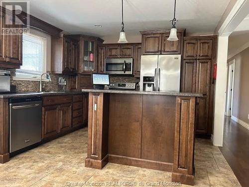 82 Pebble Creek Way, Moncton, NB - Indoor Photo Showing Kitchen With Stainless Steel Kitchen