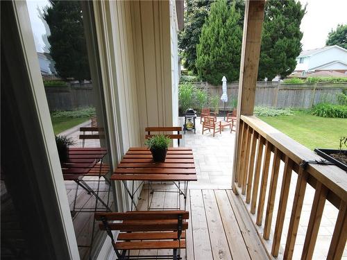 498 Sparling Crescent, Burlington, ON - Outdoor With Deck Patio Veranda With Exterior