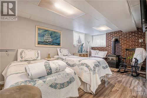 Lower level of primary residence. - 9 Shoreline Road, Johnstown, ON - Indoor Photo Showing Bedroom