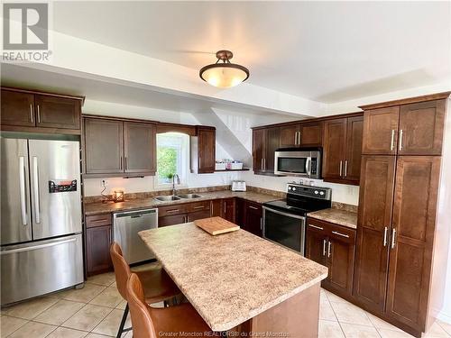 808 Mclaughlin Dr, Moncton, NB - Indoor Photo Showing Kitchen With Double Sink