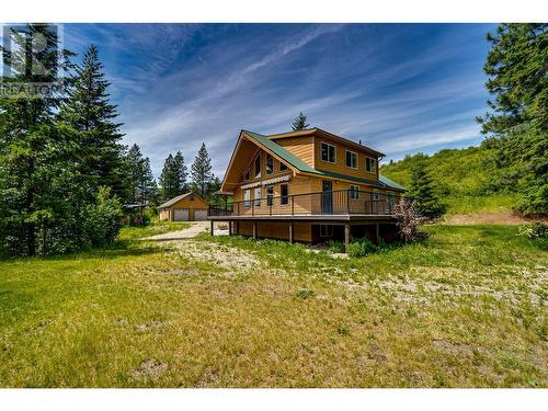 55 Candide Drive, Lumby, BC - Outdoor With Deck Patio Veranda