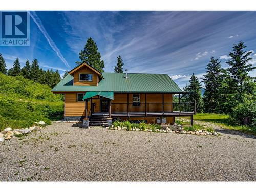 55 Candide Drive, Lumby, BC - Outdoor With Deck Patio Veranda